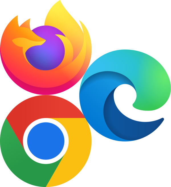 Zalecane przeglądarki: Firefox. Chrome, Edge