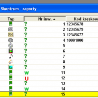 Libra8 - tabela skontrum z nowymi statusami